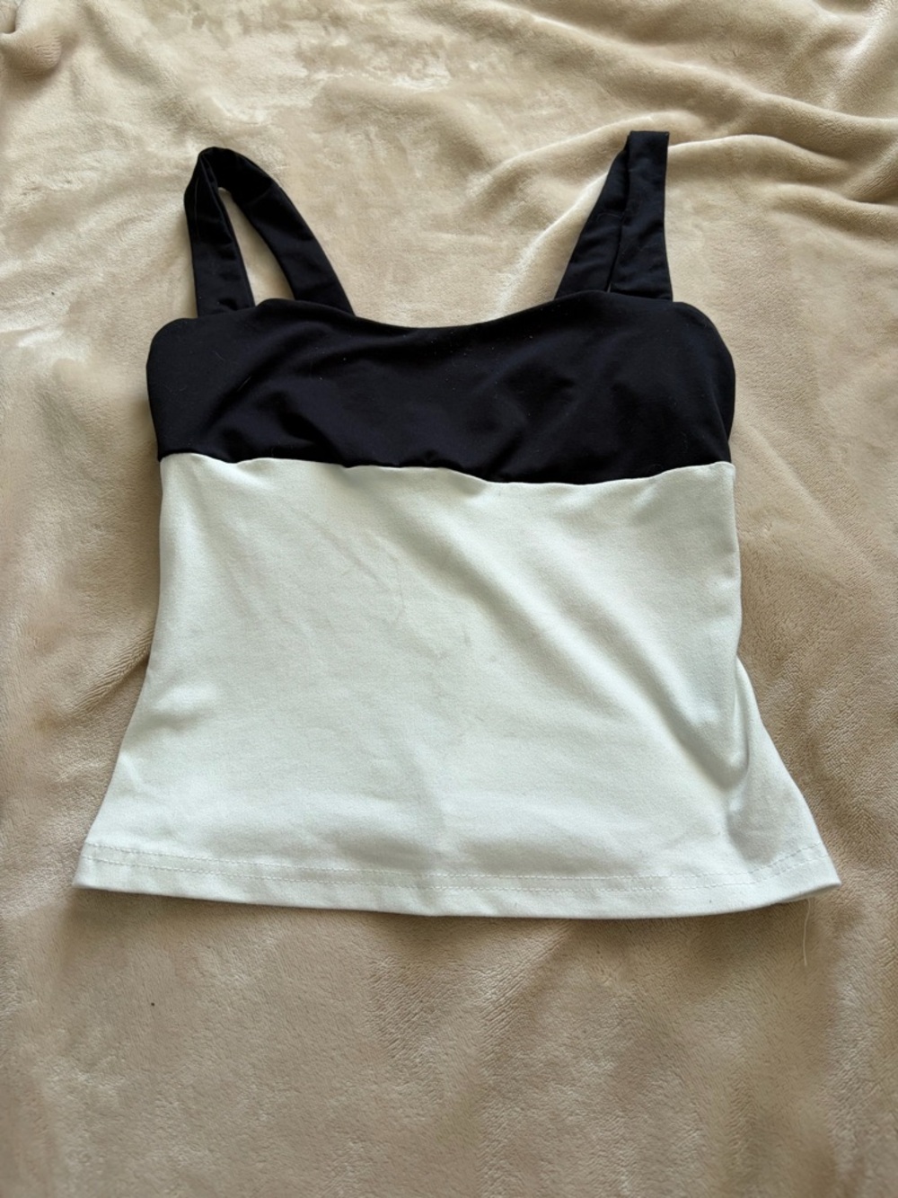 Black and White Tank Top